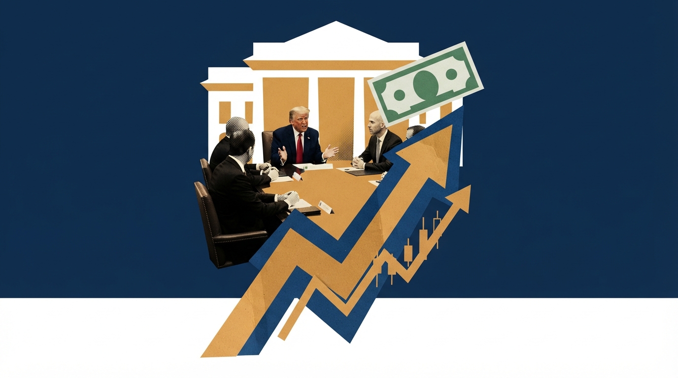 Circle Stock Rises After Trump Hosts Crypto Roundtable at White House