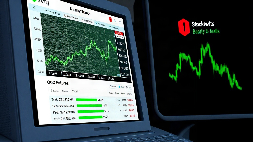 Nasdaq‑100 ETF futures surge as Stocktwits sentiment on QQQ remains bearish