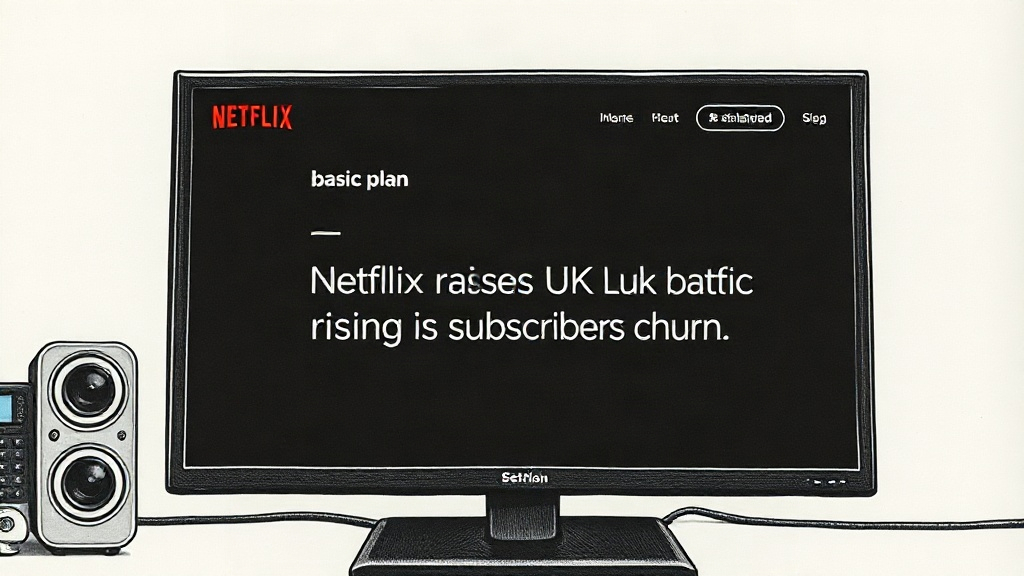 Netflix raises UK basic plan again, confirming that the only metric still rising is subscriber churn