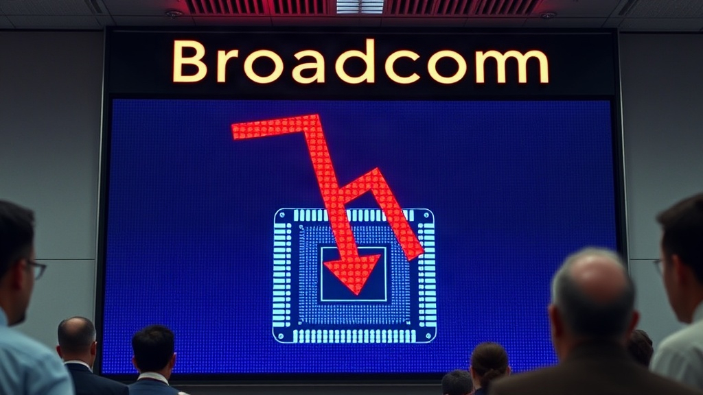 Broadcom Raises AI Chip Forecast, Then Observes Its Share Price Fall Into the Same Slowdown It Forecasted