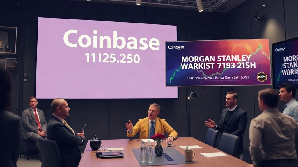 Coinbase Stock Gains After Analyst Reclassifies Outlook as Bullish Amid Morgan Stanley’s 30‑Day Crash Warning