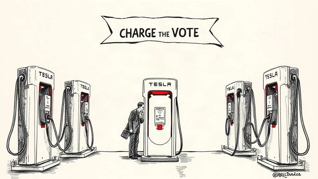Tesla Announces Turn of Its Supercharger Network Into Mobile Voting Booths