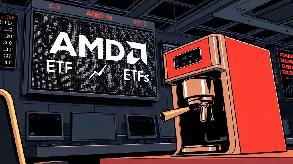 AMD’s Stock Surge Prompts ETFs to Add a Third Coffee Break